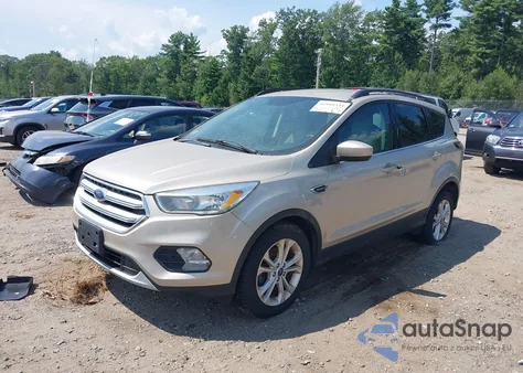 2018 Ford Escape Se из США, поврежденный, VIN 1FMCU0GD2JUA74262